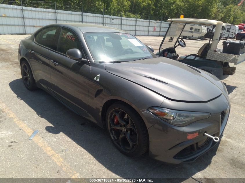 2017 ALFA ROMEO GIULIA QUADRIFOGLIO - ZARFAEAV9H7544343