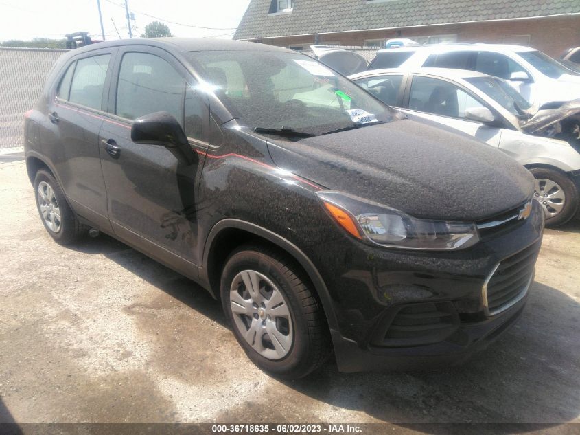 2019 CHEVROLET TRAX LS - 3GNCJKSB5KL110396