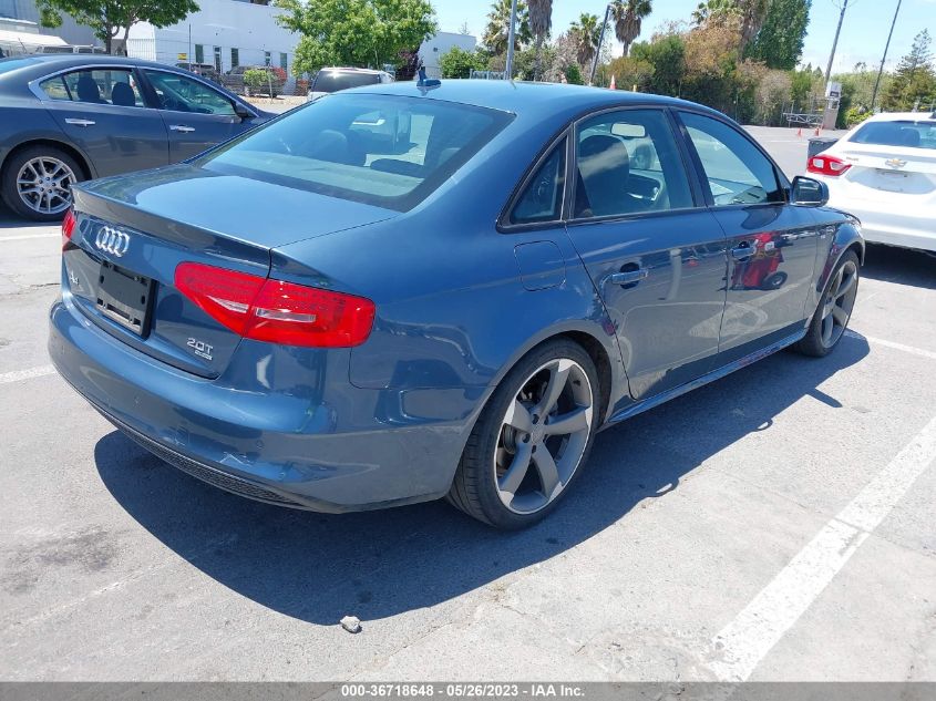 2015 AUDI A4 PREMIUM PLUS - WAUFFAFL7FN001154