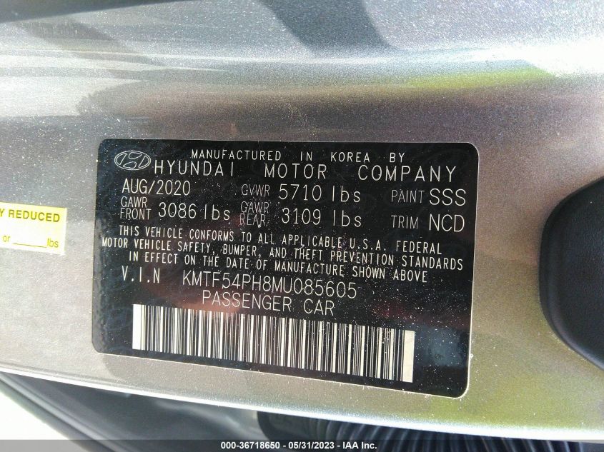 2021 GENESIS G90 5.0L ULTIMATE KMTF54PH8MU085605