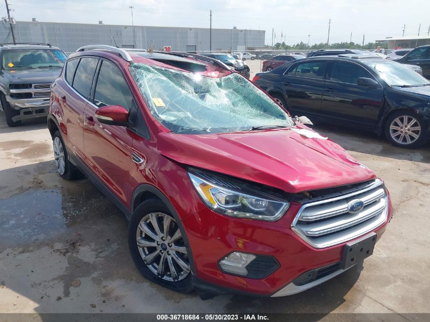 2018 FORD ESCAPE TITANIUM - 1FMCU0J91JUA54136