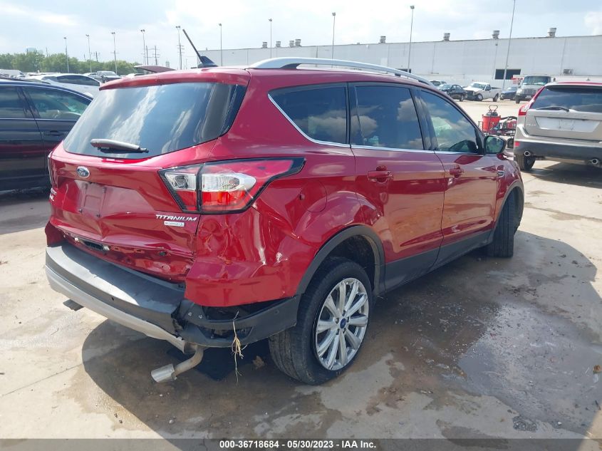 2018 FORD ESCAPE TITANIUM - 1FMCU0J91JUA54136