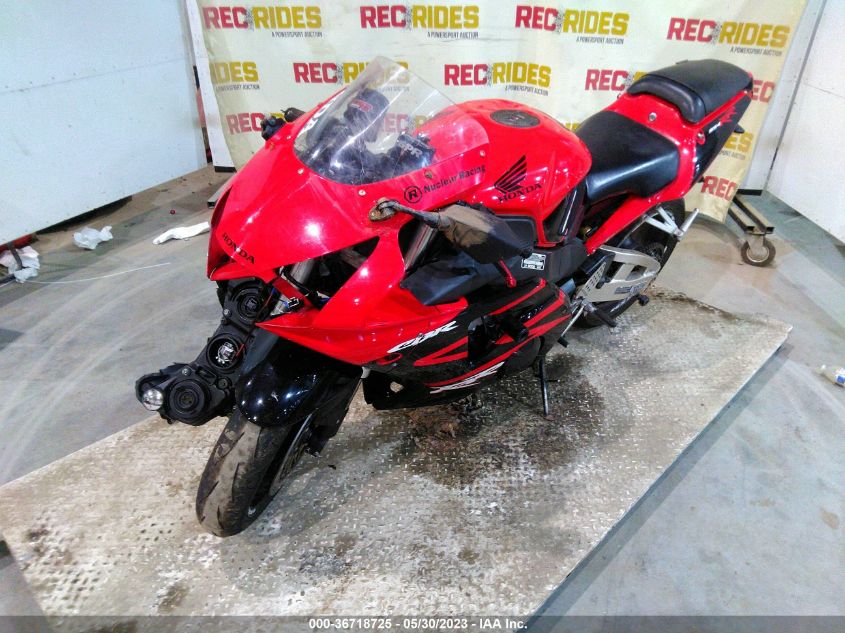 2002 HONDA CBR900 RR JH2SC50082M003342