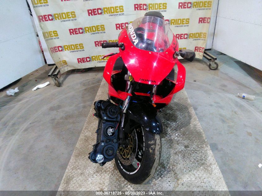 2002 HONDA CBR900 RR JH2SC50082M003342