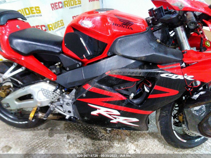 2002 HONDA CBR900 RR JH2SC50082M003342