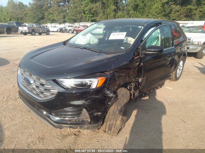 VIN 2FMPK4J94NBA93684 2022 FORD EDGE SEL/ST-LINE