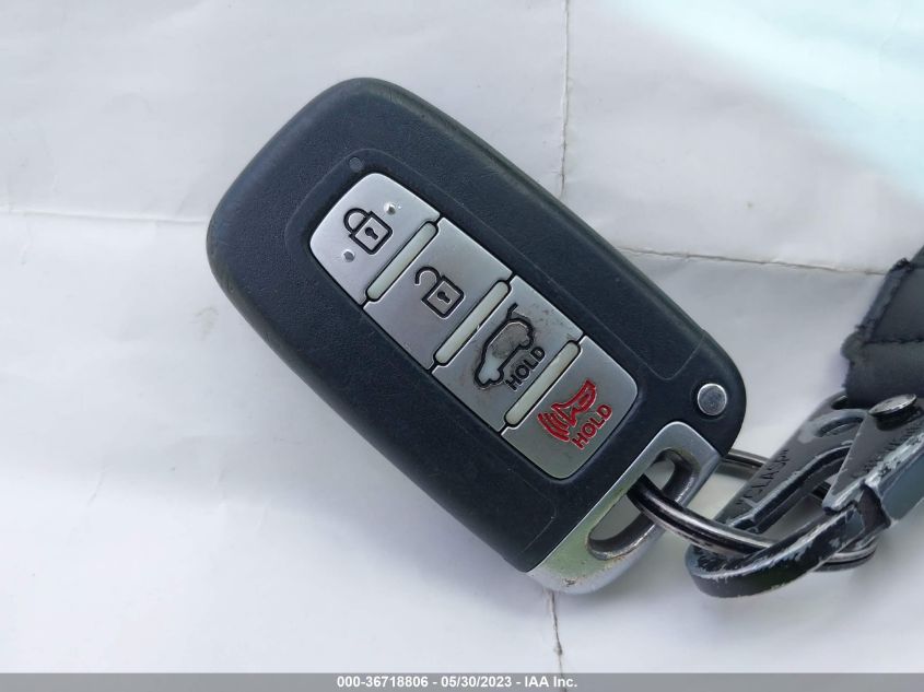 2013 HYUNDAI VELOSTER TURBO W/BLACK INT - KMHTC6AE2DU158836