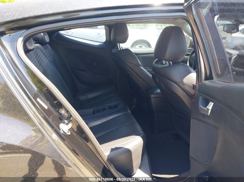 2013 HYUNDAI VELOSTER TURBO W/BLACK INT - KMHTC6AE2DU158836