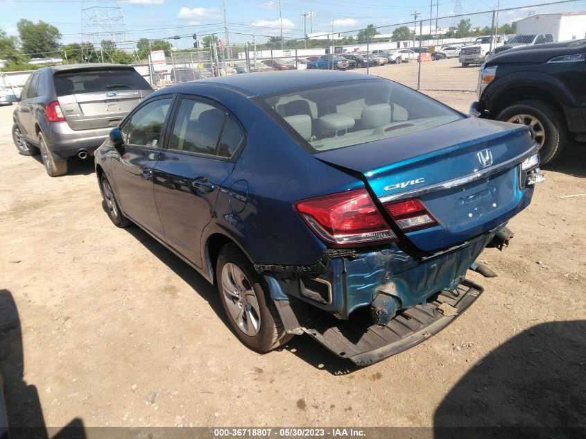 2015 HONDA CIVIC SEDAN LX - 19XFB2F55FE008436