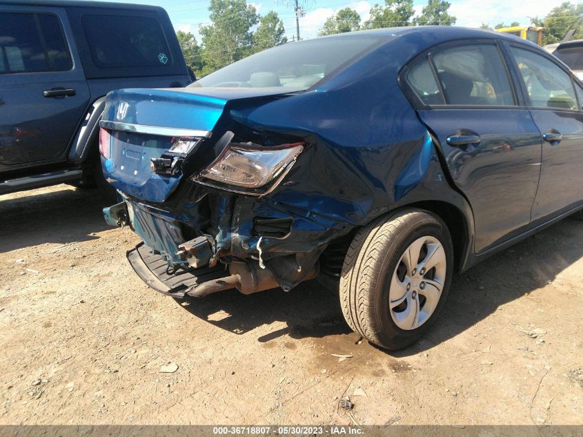 2015 HONDA CIVIC SEDAN LX - 19XFB2F55FE008436