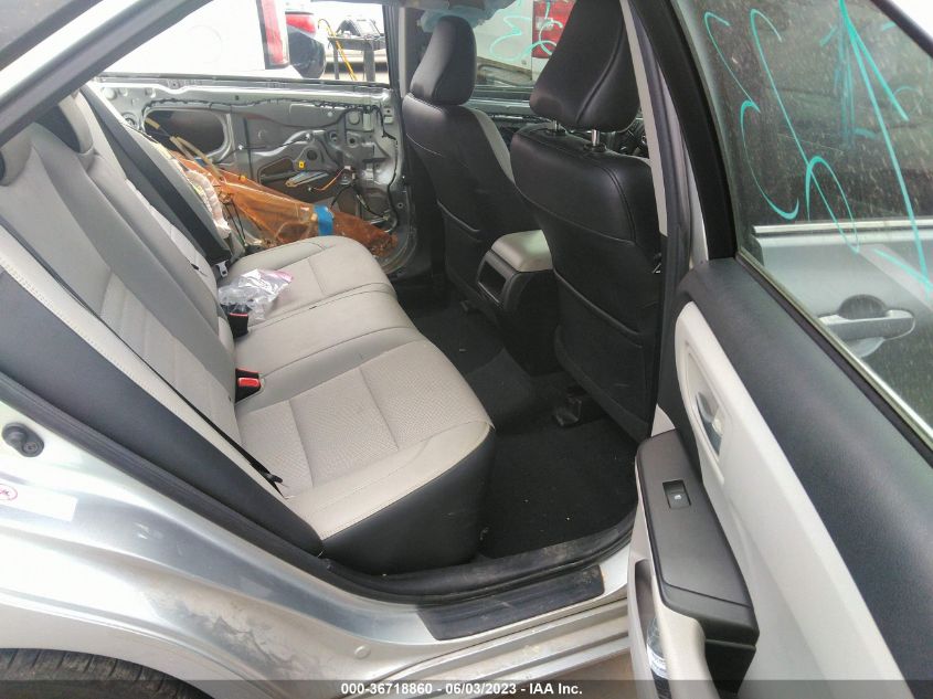 2017 TOYOTA CAMRY XLE/SE/LE/XSE - 4T1BF1FK4HU370017