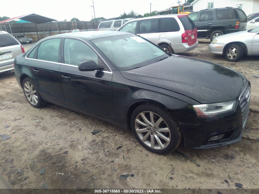 2013 AUDI A4 PREMIUM PLUS - WAUEFAFL0DN029337