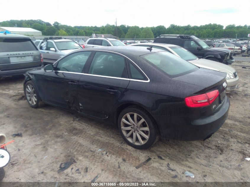 2013 AUDI A4 PREMIUM PLUS - WAUEFAFL0DN029337
