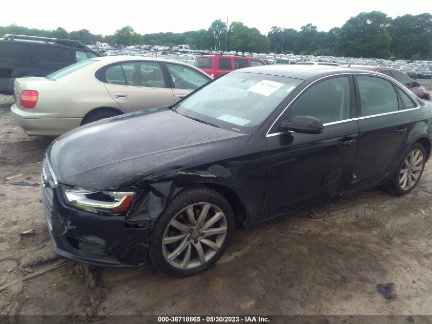 2013 AUDI A4 PREMIUM PLUS - WAUEFAFL0DN029337