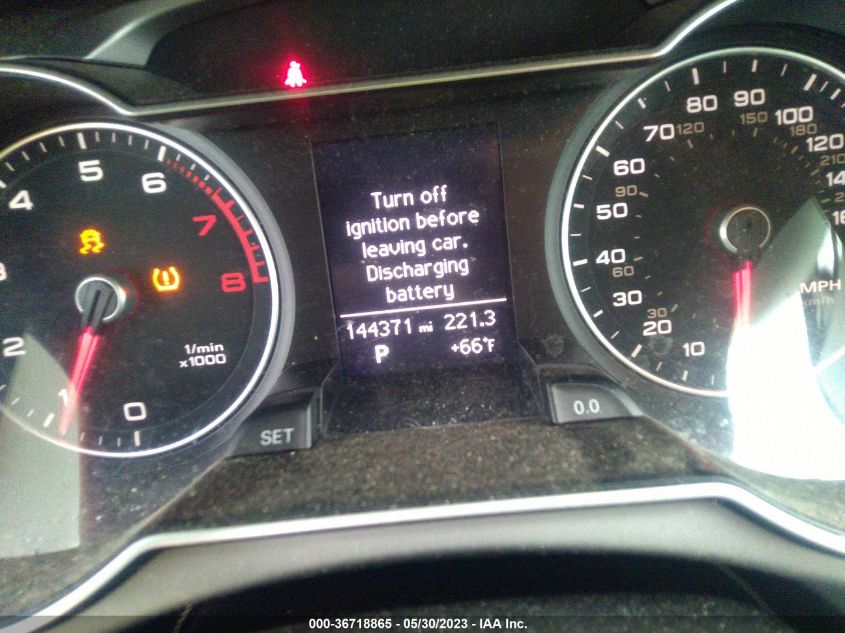 2013 AUDI A4 PREMIUM PLUS - WAUEFAFL0DN029337