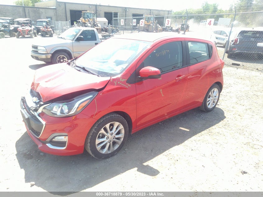 VIN KL8CD6SA9MC723143 2021 CHEVROLET SPARK 1LT