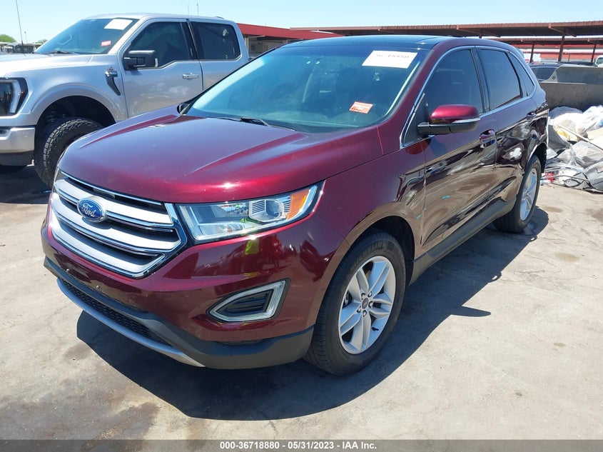 VIN 2FMPK4J85HBC52630 2017 FORD EDGE SEL