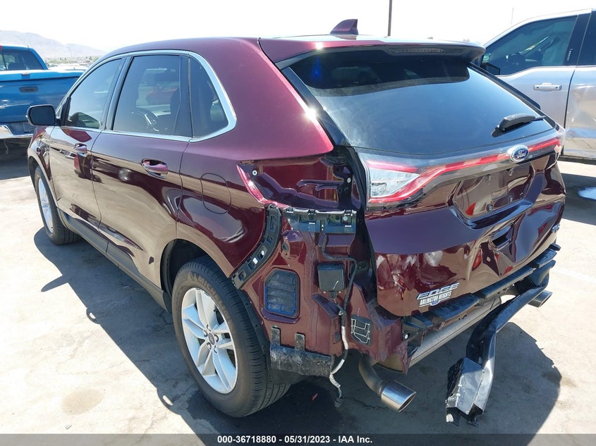 VIN 2FMPK4J85HBC52630 2017 FORD EDGE SEL