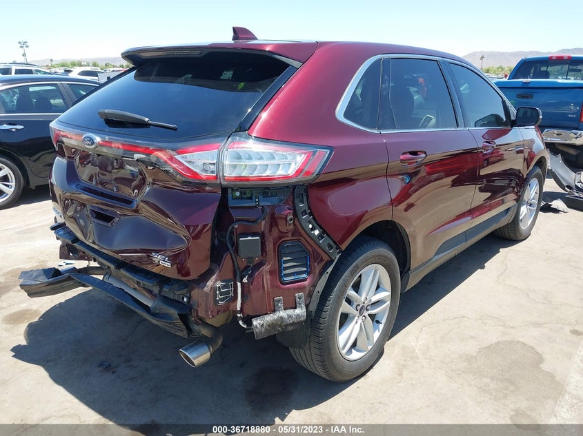 VIN 2FMPK4J85HBC52630 2017 FORD EDGE SEL