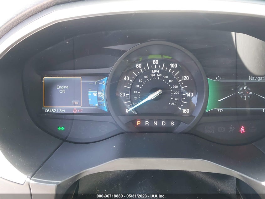 VIN 2FMPK4J85HBC52630 2017 FORD EDGE SEL