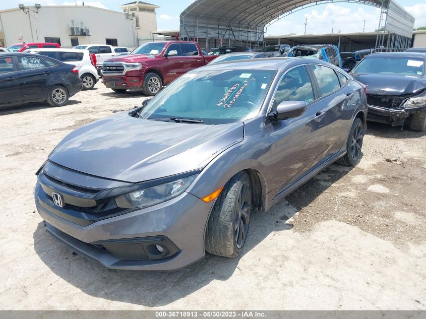 2019 HONDA CIVIC SEDAN SPORT - 19XFC2F8XKE002634