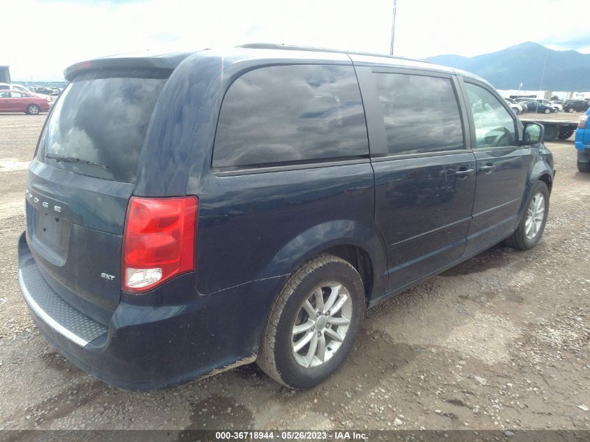 2014 DODGE GRAND CARAVAN SXT - 2C4RDGCG3ER230979
