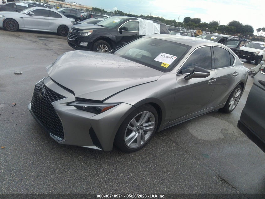 VIN JTHAA1D25M5117552 2021 LEXUS IS IS 300