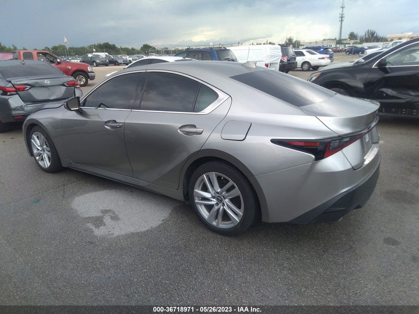 VIN JTHAA1D25M5117552 2021 LEXUS IS IS 300