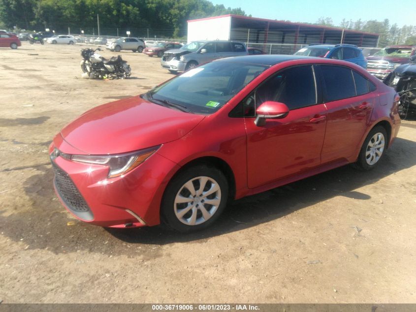 2021 TOYOTA COROLLA LE - 5YFEPMAE9MP269676
