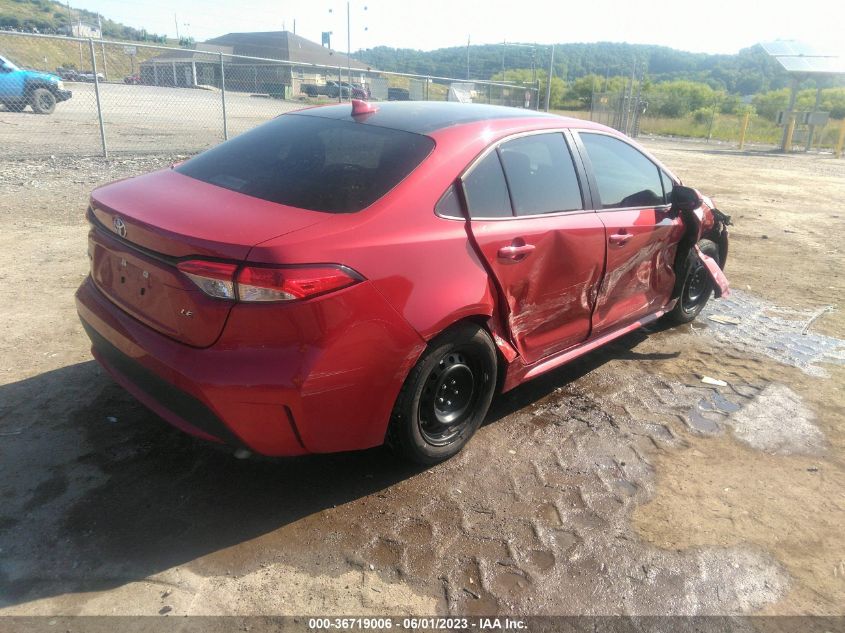 2021 TOYOTA COROLLA LE - 5YFEPMAE9MP269676