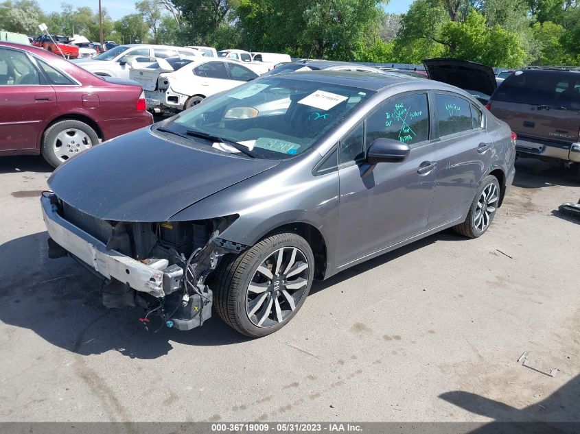 2015 HONDA CIVIC SEDAN EX-L - 2HGFB2F99FH526994