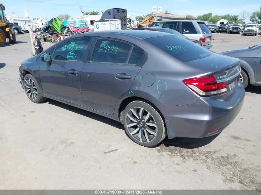 2015 HONDA CIVIC SEDAN EX-L - 2HGFB2F99FH526994