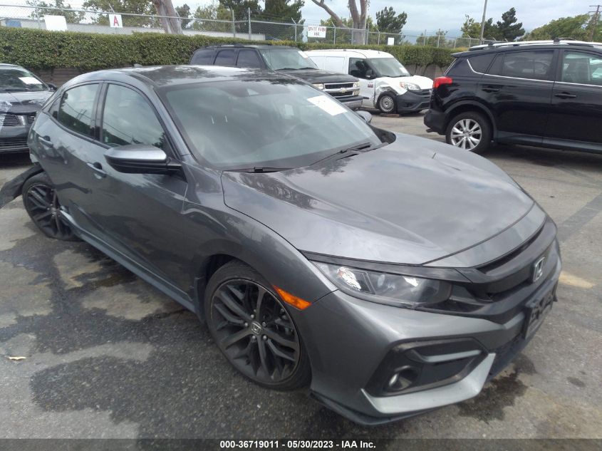 2020 HONDA CIVIC HATCHBACK SPORT - SHHFK7H42LU419654