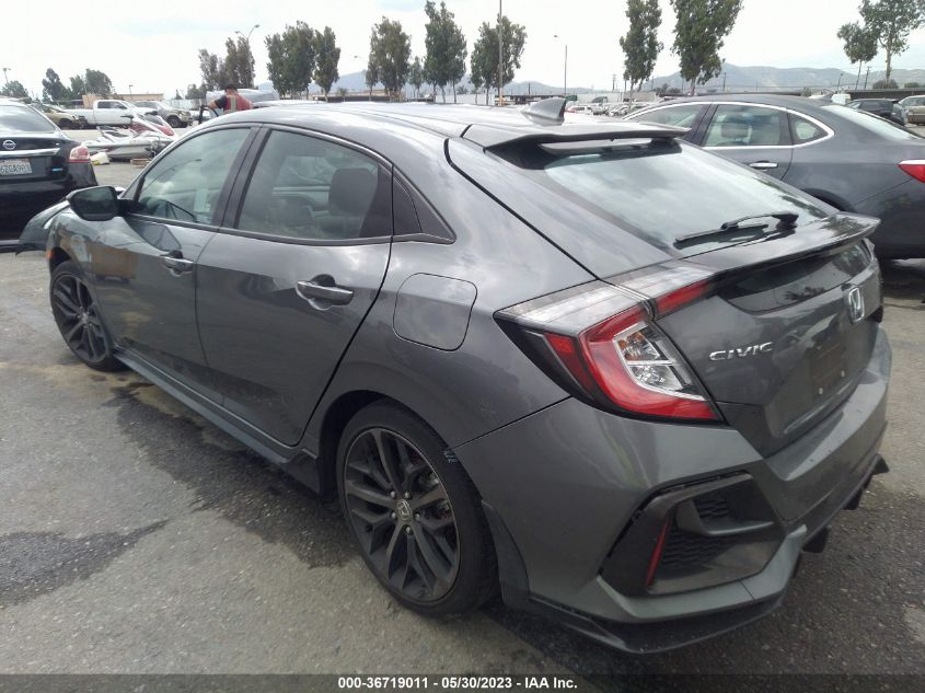 2020 HONDA CIVIC HATCHBACK SPORT - SHHFK7H42LU419654
