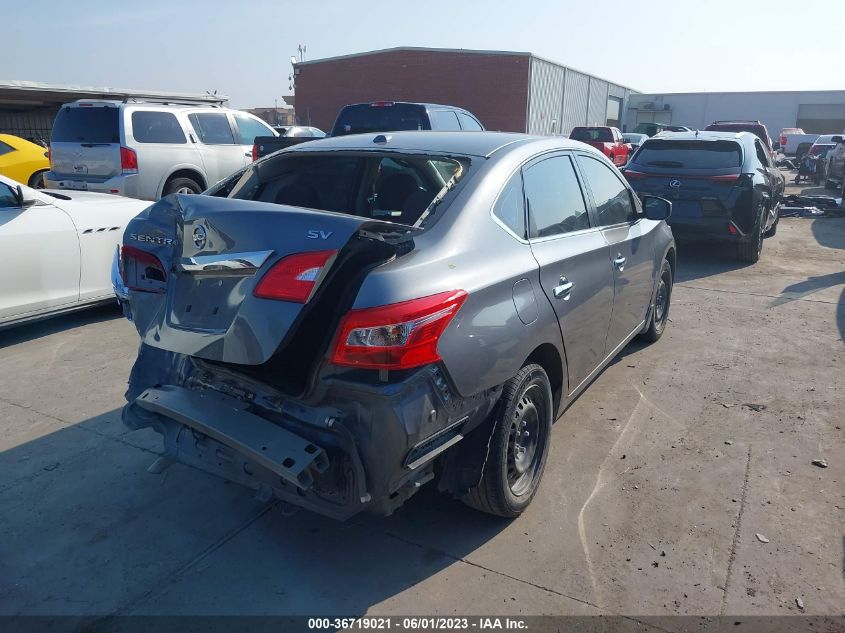 2017 NISSAN SENTRA SV - 3N1AB7AP1HY395278