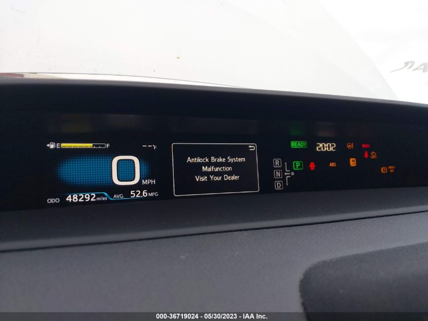 2016 TOYOTA PRIUS FOUR - JTDKARFU1G3516669