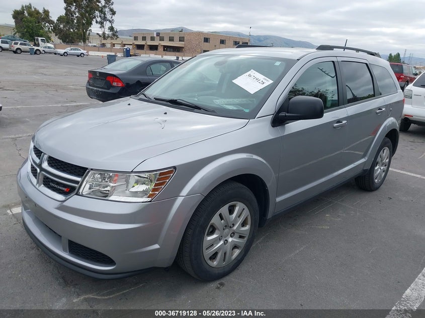 VIN 3C4PDCAB3JT506849 2018 DODGE JOURNEY SE
