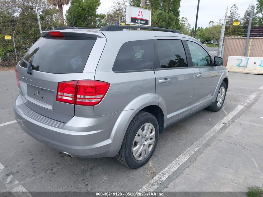 VIN 3C4PDCAB3JT506849 2018 DODGE JOURNEY SE