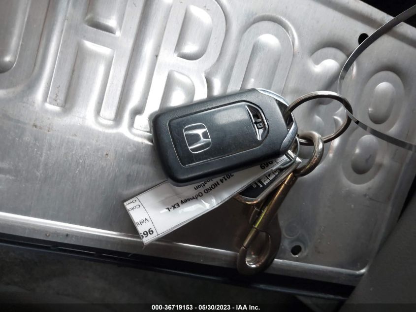 2014 HONDA ODYSSEY EX-L - 5FNRL5H62EB048032