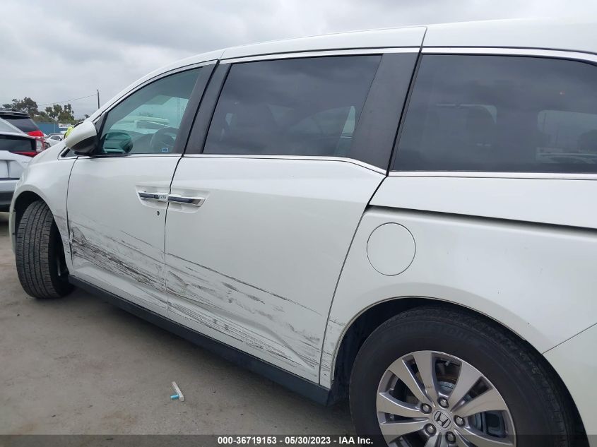 2014 HONDA ODYSSEY EX-L - 5FNRL5H62EB048032