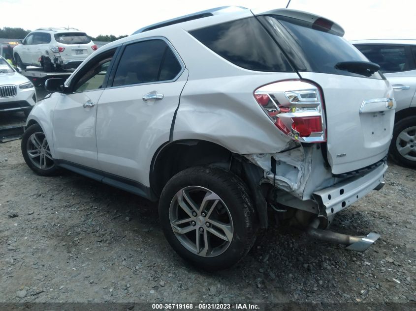2016 CHEVROLET EQUINOX LTZ - 2GNFLGE37G6312998