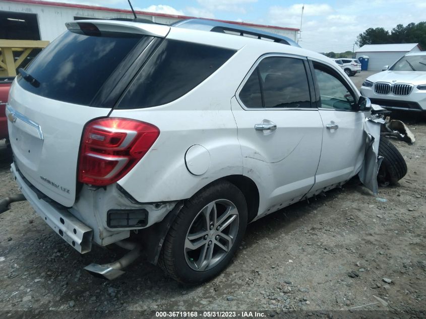 2016 CHEVROLET EQUINOX LTZ - 2GNFLGE37G6312998