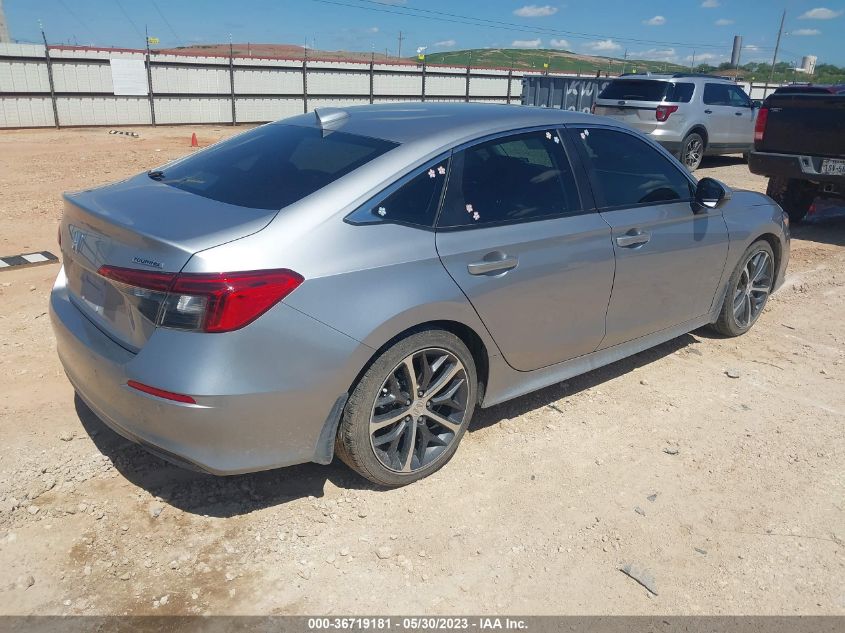 2022 HONDA CIVIC SEDAN TOURING - 2HGFE1F94NH317176
