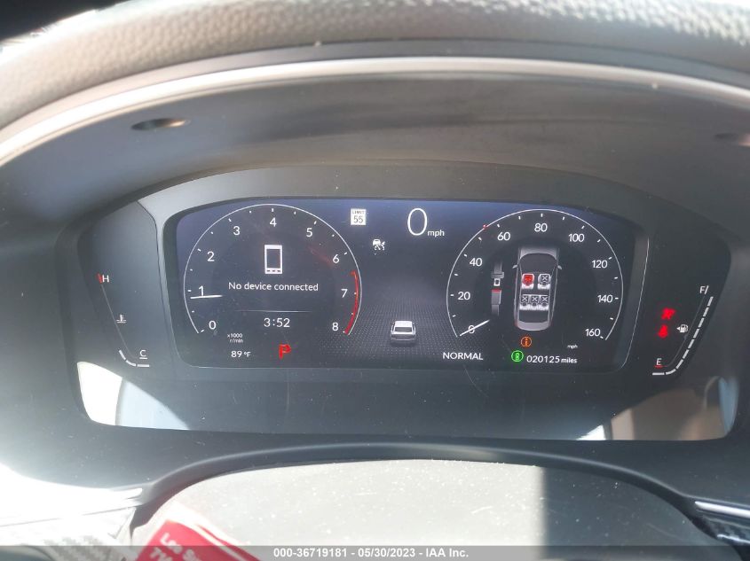 2022 HONDA CIVIC SEDAN TOURING - 2HGFE1F94NH317176