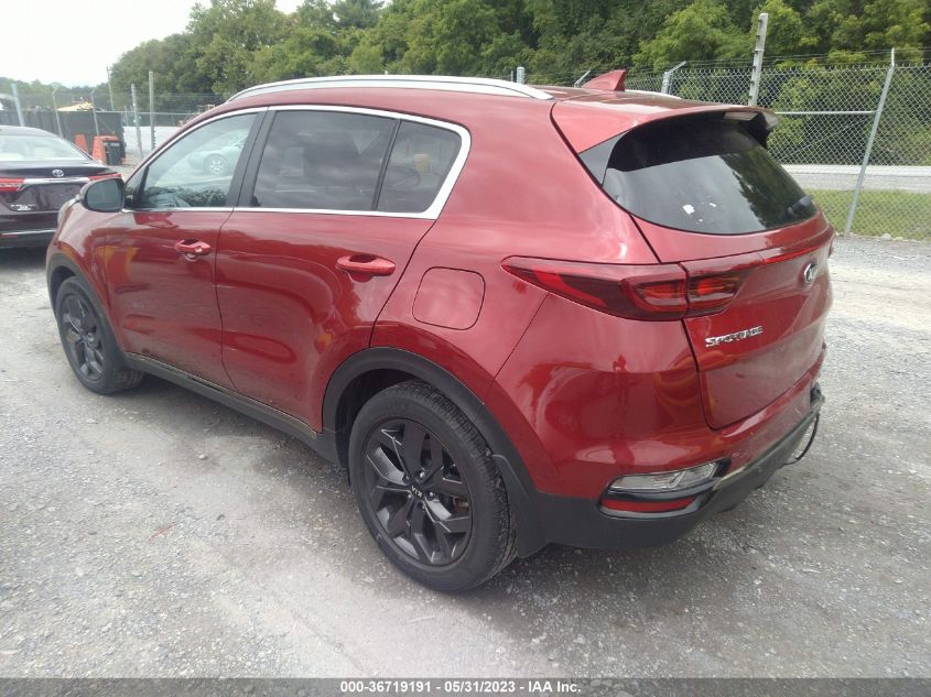 2020 KIA SPORTAGE S - KNDP63AC2L7708186