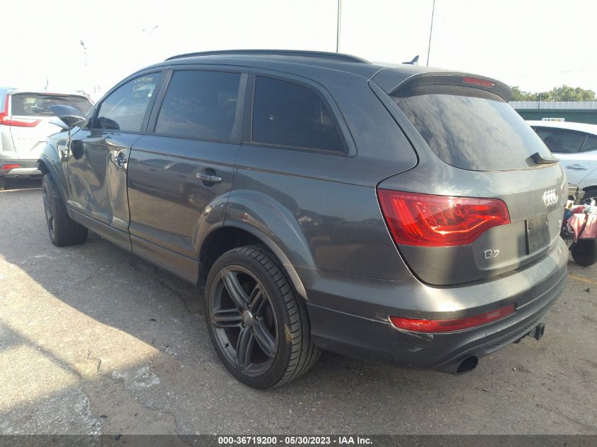 2013 AUDI Q7 3.0L TDI PRESTIGE - WA1WMAFE7DD008838
