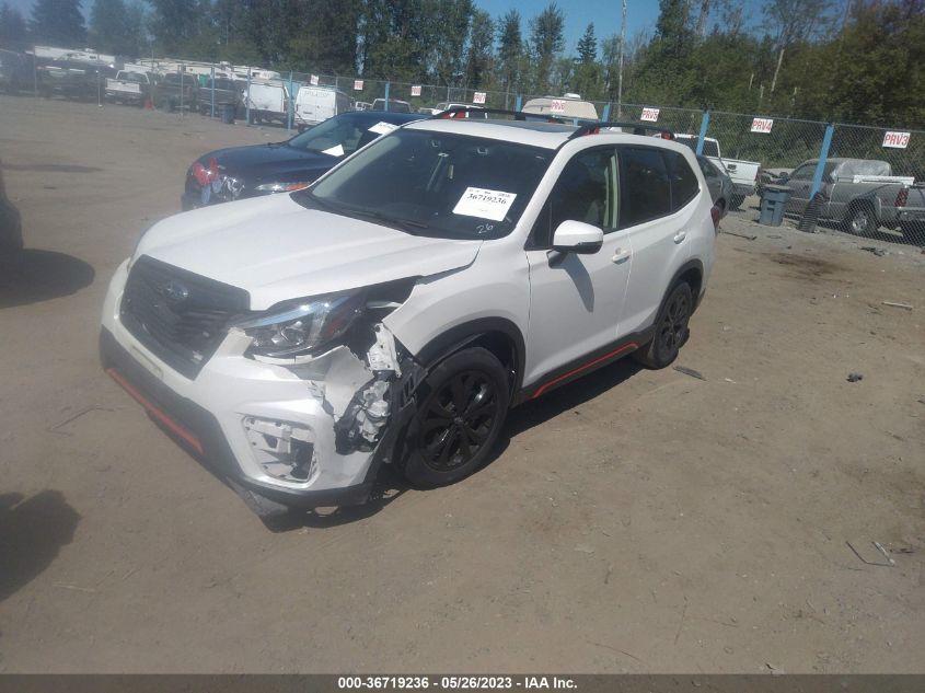 2020 SUBARU FORESTER SPORT - JF2SKARC7LH465372