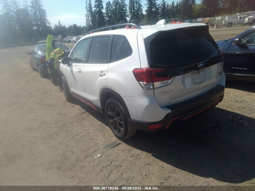2020 SUBARU FORESTER SPORT - JF2SKARC7LH465372