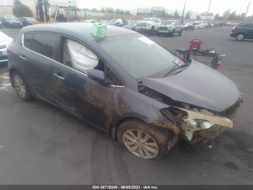 2015 KIA FORTE 5-DOOR EX - KNAFX5A82F5421539