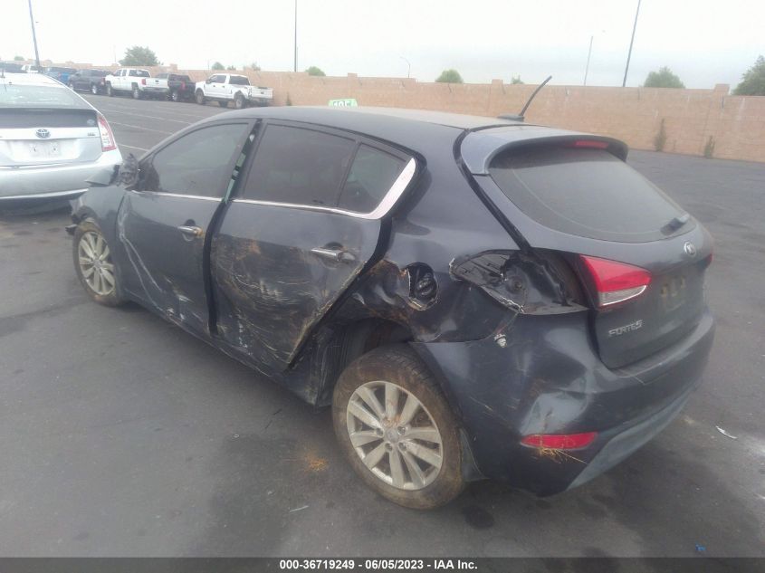 2015 KIA FORTE 5-DOOR EX - KNAFX5A82F5421539
